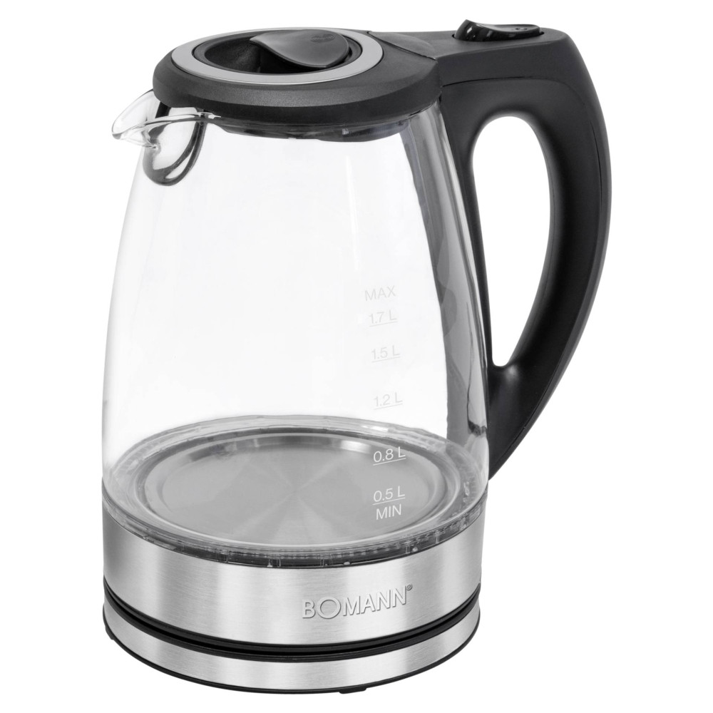 Bomann WKS 6032 Bouilloire électrique G CB 1.7 L 2200 W Transparent