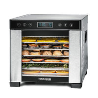 Rommelsbacher DA 650 Dörrgerät Schwarz, Edelstahl 600 W
