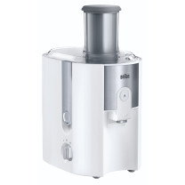 Braun J 500 WH-mehulinko 900 W Ruostumaton teräs, valkoinen