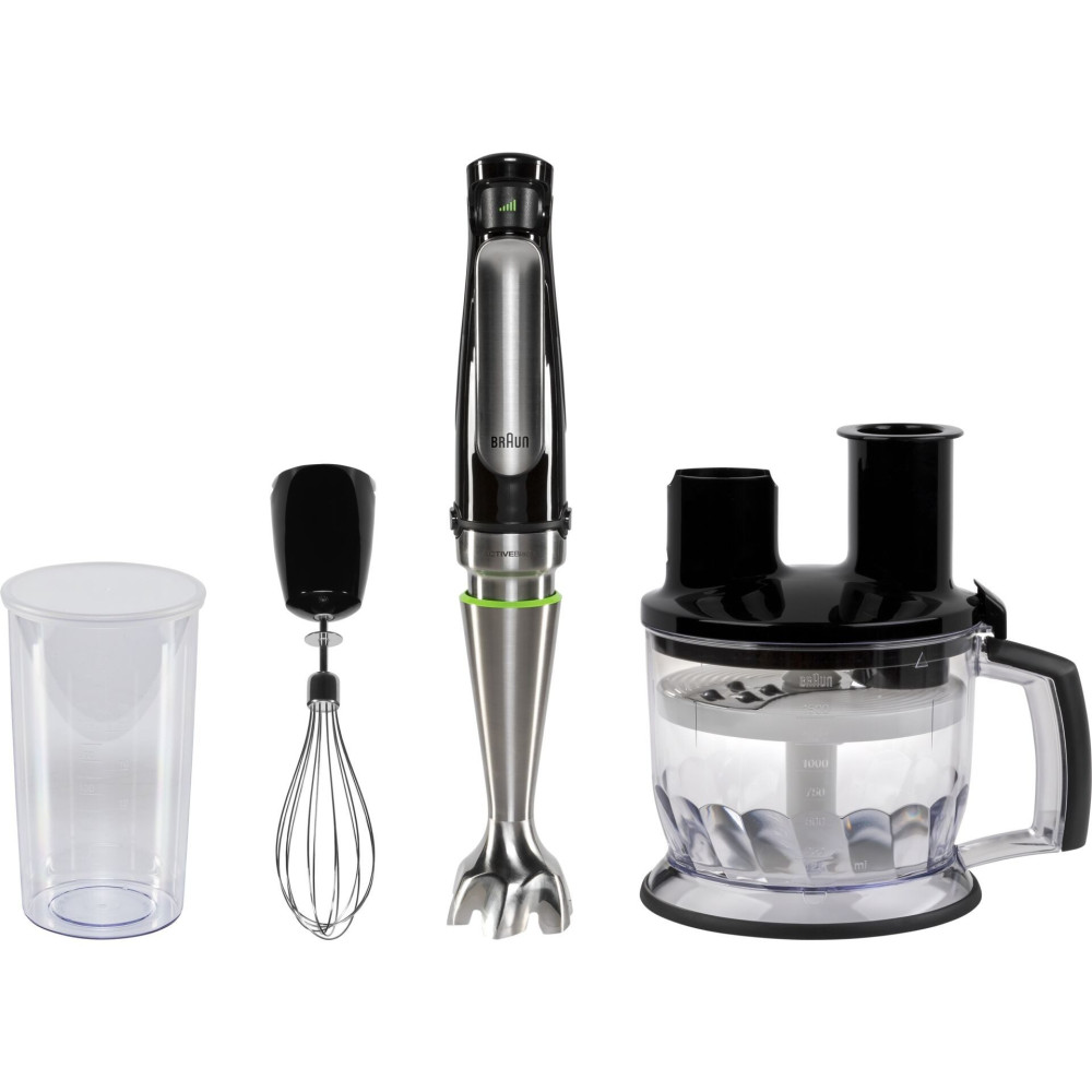 Braun MultiQuick 7 MQ 7075X 1.5 L Tabletop blender 1000 W Black