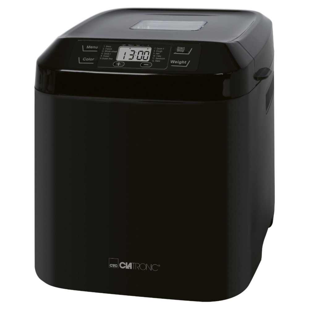 Clatronic BBA 3774 leipäkone 550 W Black