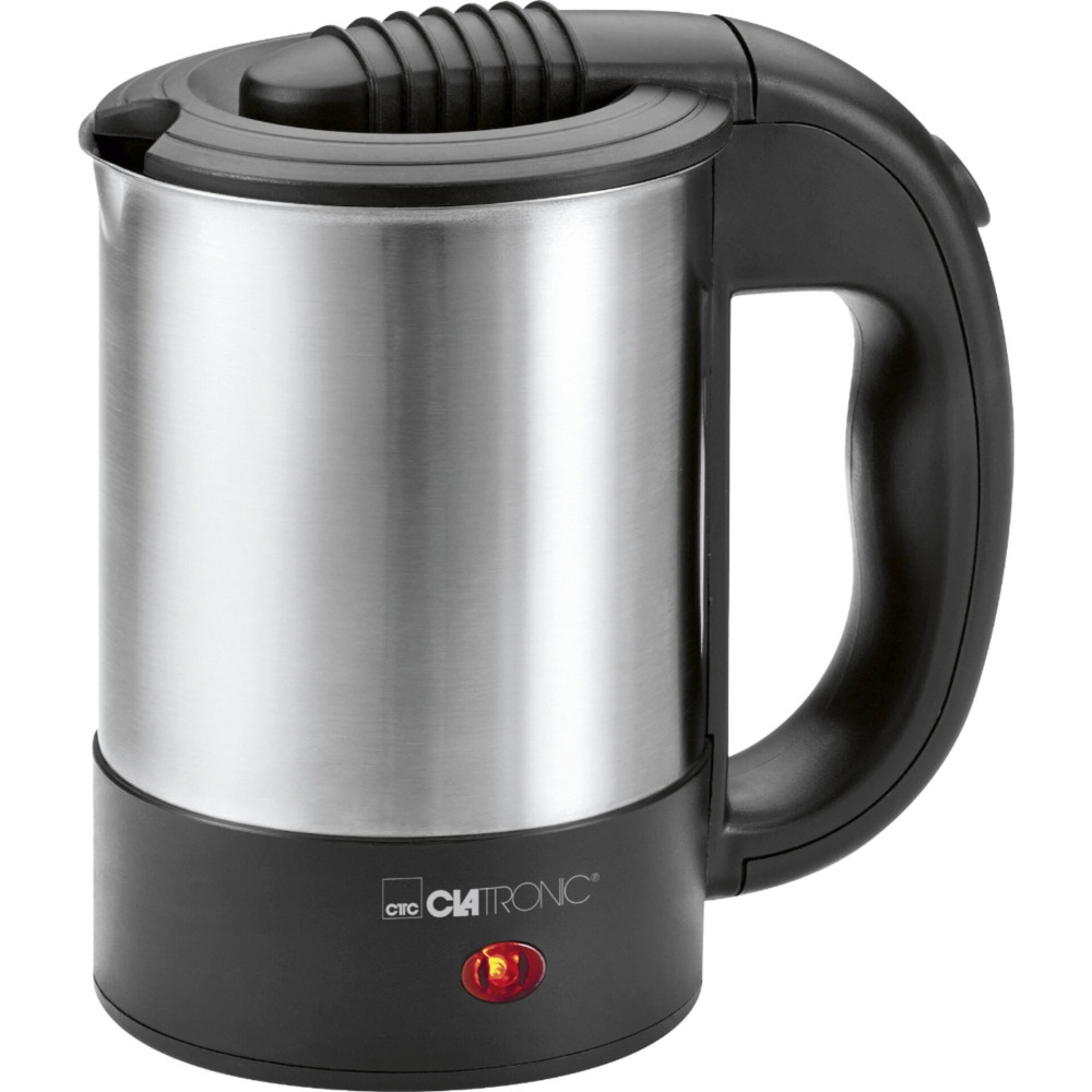 Clatronic WKR 3624 elektrische waterkoker 0.5 L 1000 W Zwart, RVS