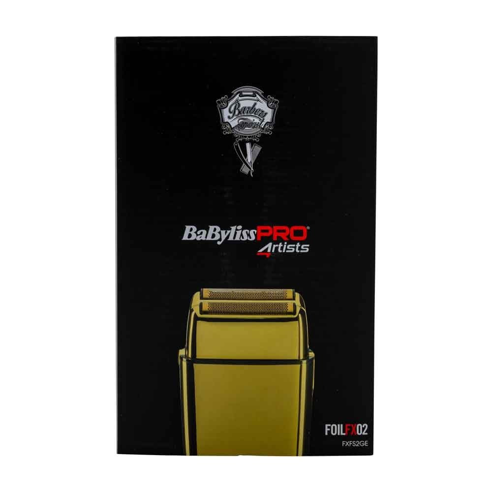 BaByliss FXFS2GE PRO 4Artists Double Foil Shaver gold