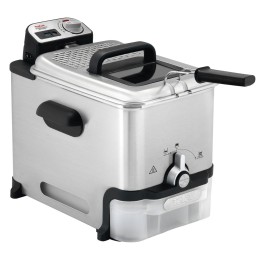 Tefal FR8041 fryer Single 3.5 L Stand-alone 2300 W Deep fryer Silver -