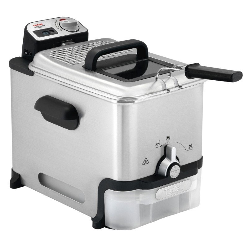 Tefal FR8041 Fritteuse Einzel 3.5 L Stand-alone 2300 W Fritteuse Silber -