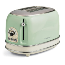 Ariete 155 Design 2 Grille-pain avec cages à sandwich, 6 Niveaux de grillage, 810 W, corps en acier inoxydable,