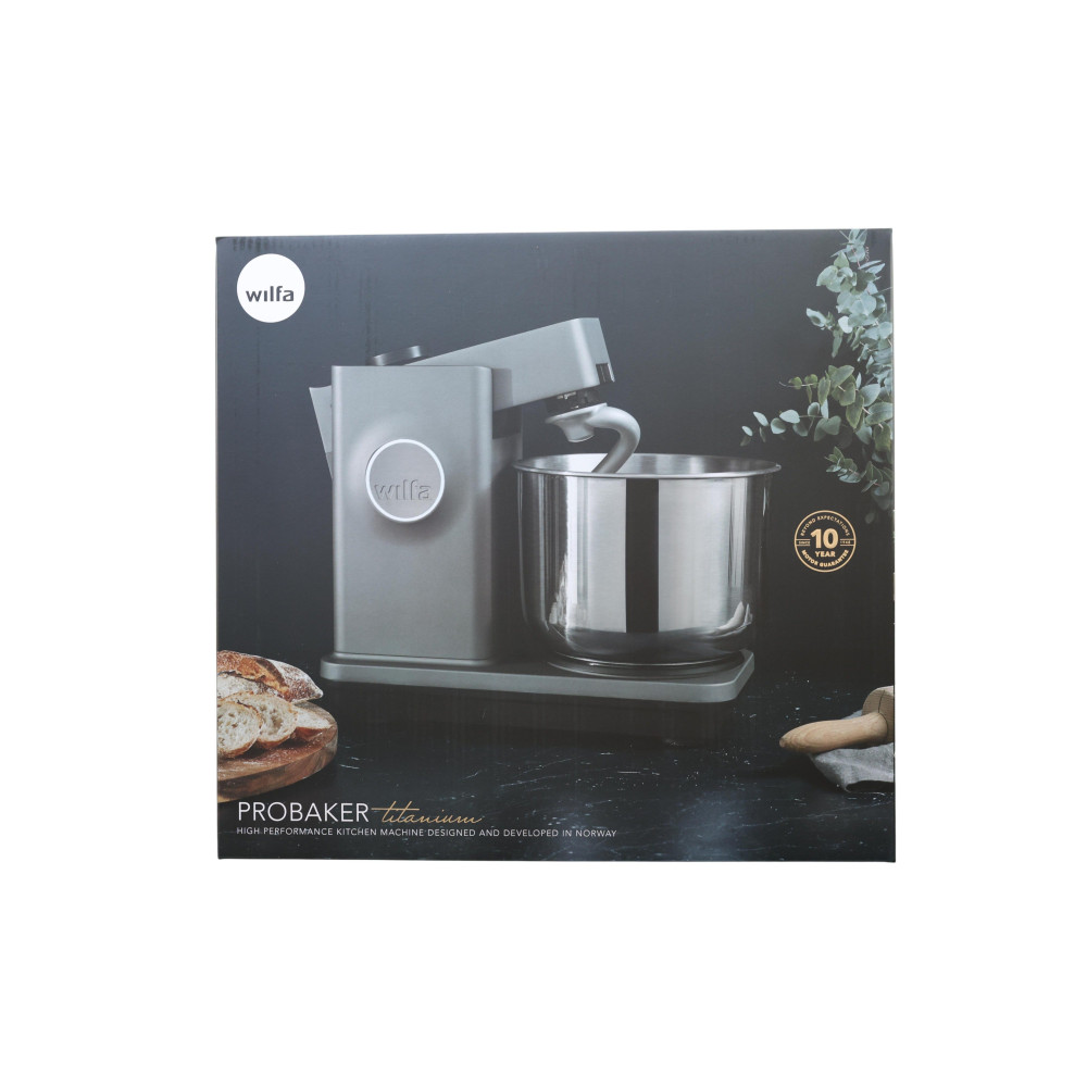 Wilfa KM1GY-70 Stand mixer 700 W Grey