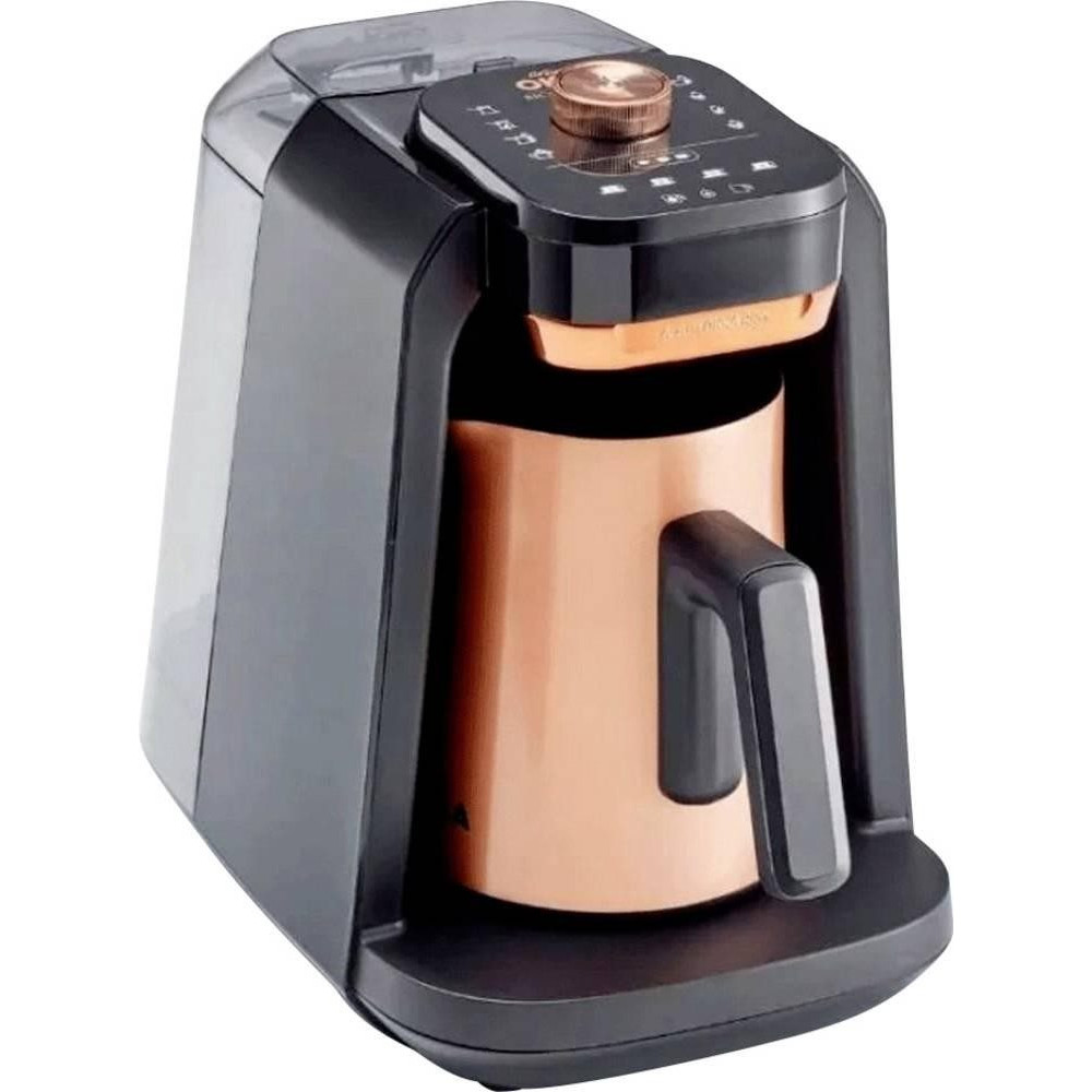 Arzum ESPRESSOKANNE med MILCHAUFSCHÄUMER och WASSERTANK kaffemaskin Brons
