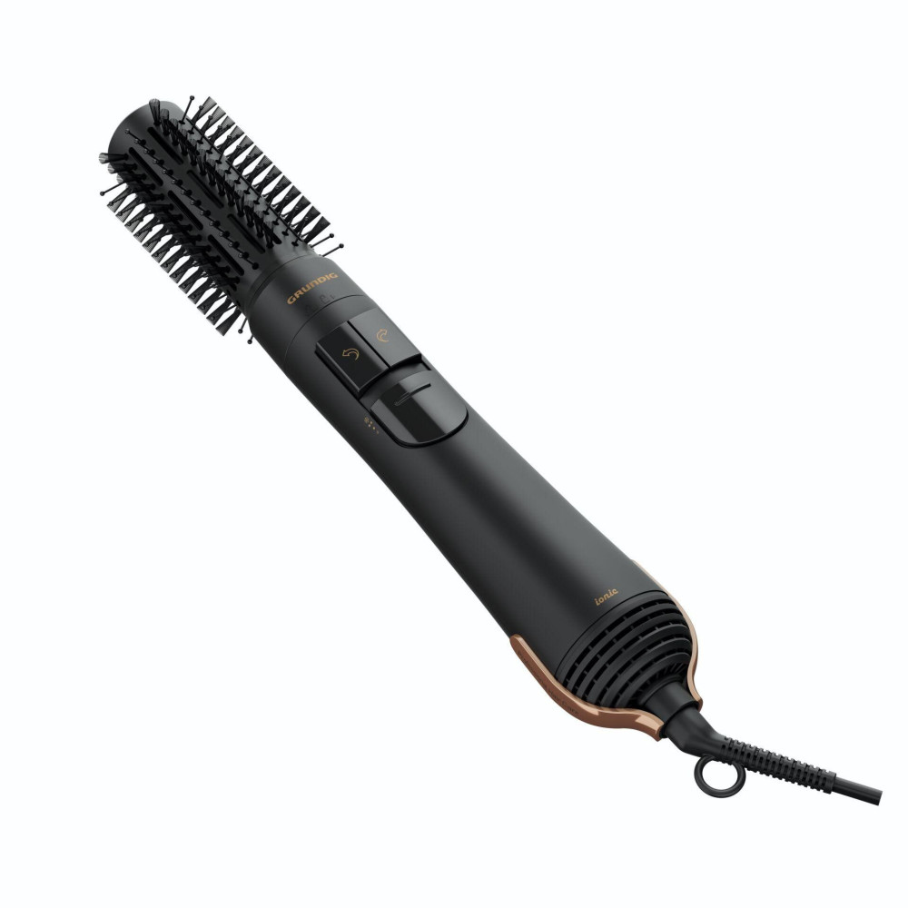 Grundig HS 7080 Brosse à air chaud Noir et or rose 1000 W 1.8 m