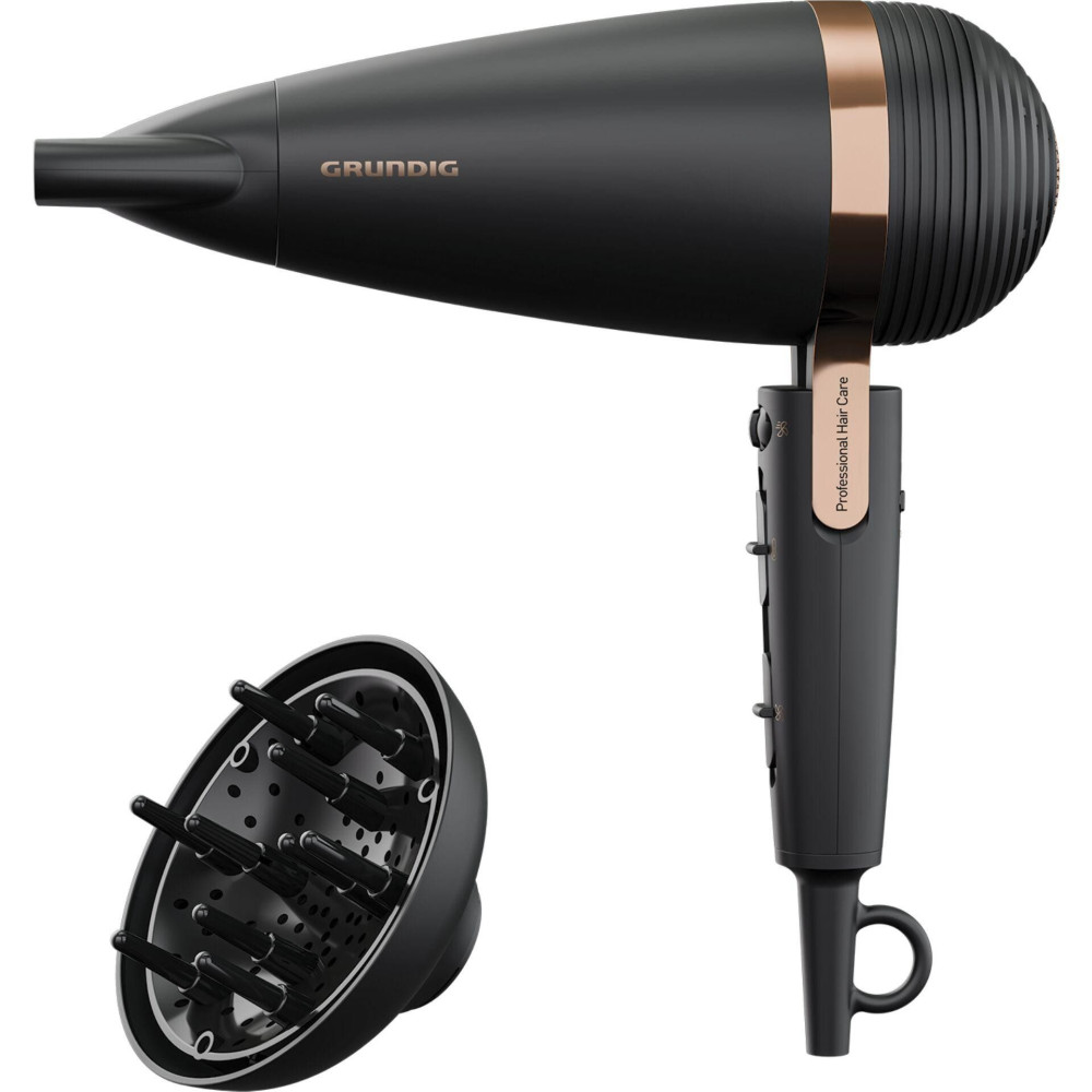 Grundig HD 8080 Haartrockner 2300 W Schwarz, Roségold