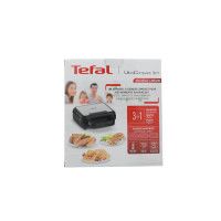 Tefal SW383D10 sandwich maker 700 W Black, Stainless steel