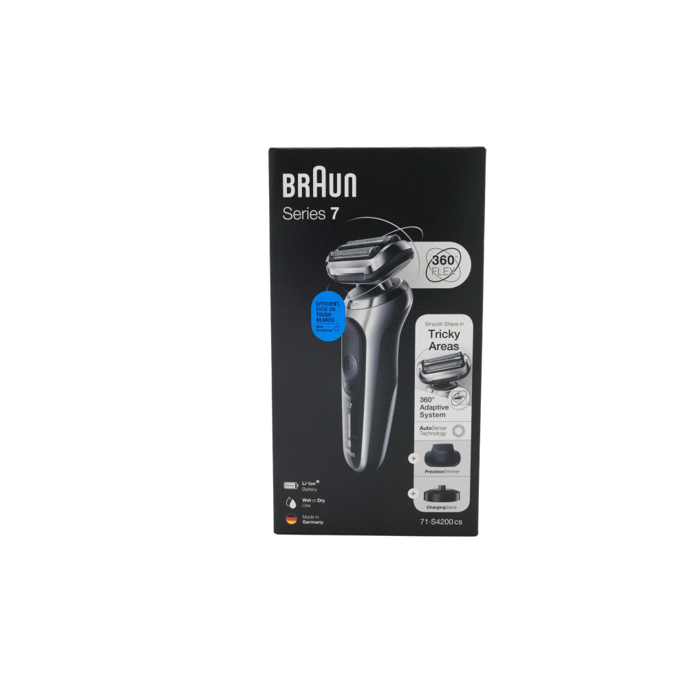 Braun Series 7 71-S4200cs Foliebarbermaskine Trimmer Sort