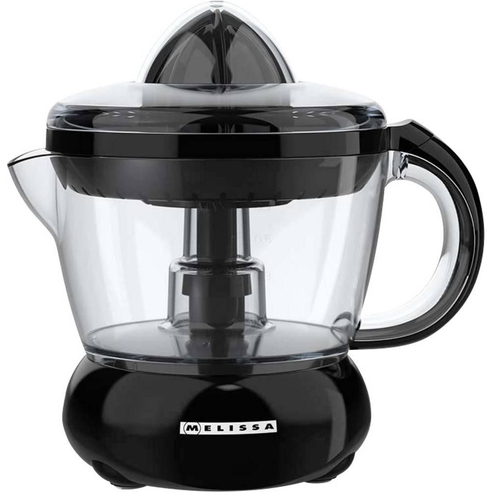 Melissa 16230042 elektrische citruspers 0.7 L 40 W Zwart, Transparant