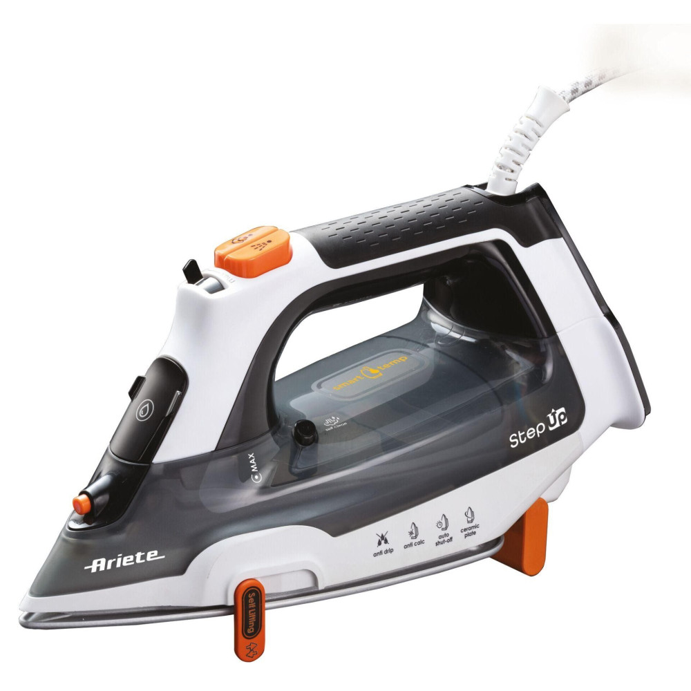 Ariete 6190 Step UP, Smart iron, Smart feet, Ultraglide keramisk sål med 57 huller, 320ml tankkapacitet,
