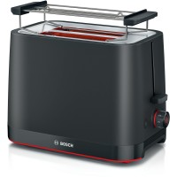 Bosch TAT3M123 brødrister 2 skive(r) 950 W Sort