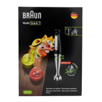 Braun MultiQuick 7 MQ 7045X 1.25 L Staafmixer 1000 W Zwart, roestvrij staal