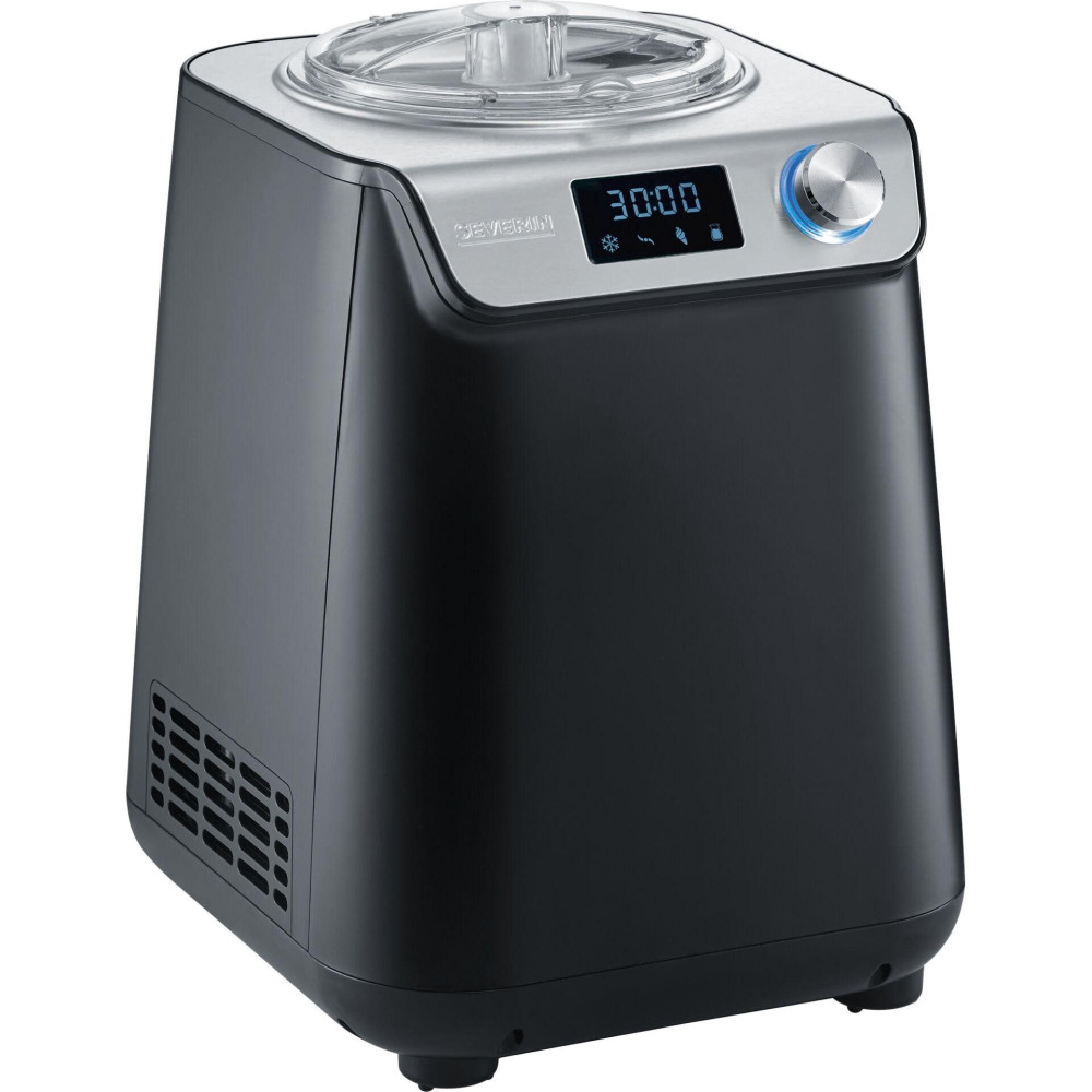Severin EZ 7407 ijsbereider Compressor ijsbereider 1.2 L 135 W Zwart, roestvrij staal