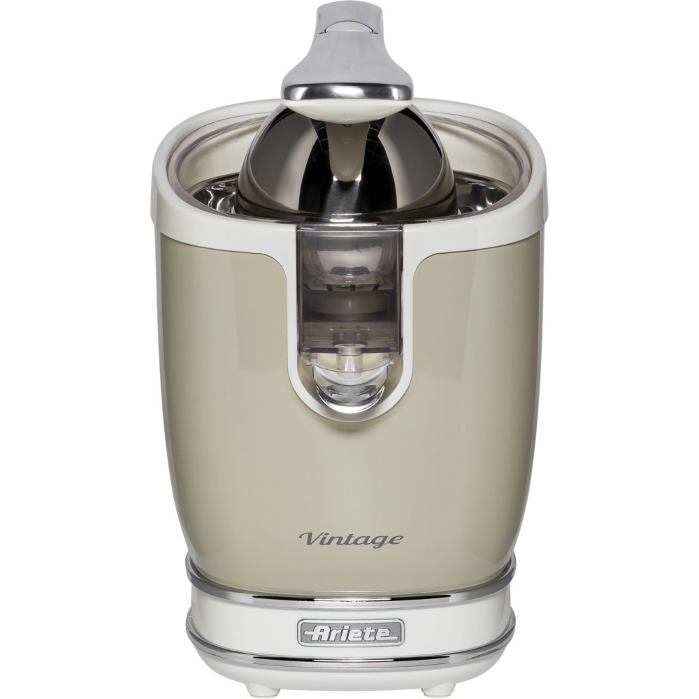 Ariete 413, Vintage Juicer, Professional Electric Juicer with Lever, 2 Cones for Large and Small Fruits,