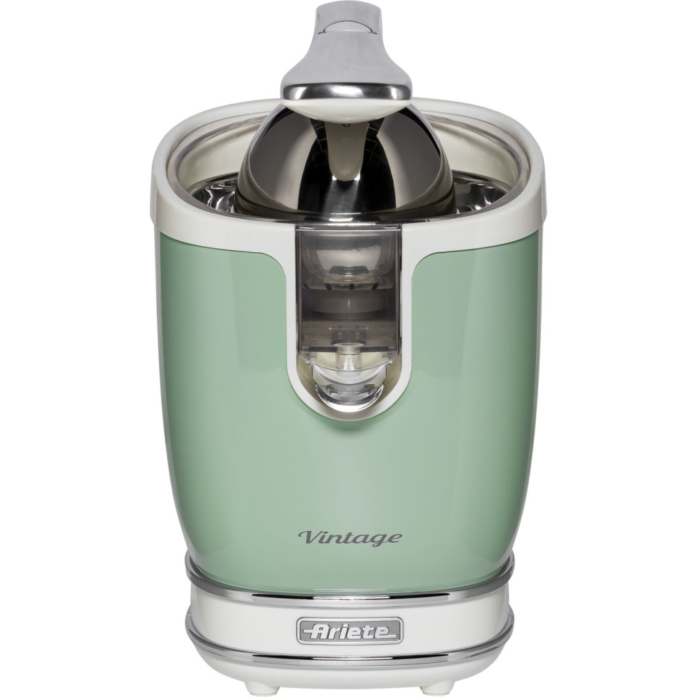 Ariete 413, Vintage Juicer, Professional Electric Juicer with Lever, 2 Cones for Large and Small Fruits,