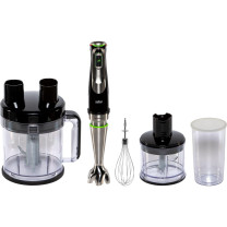 Braun MultiQuick 9 MQ 9195XLI 2 Batidora de inmersión L 1200 Negro, acero inoxidable W