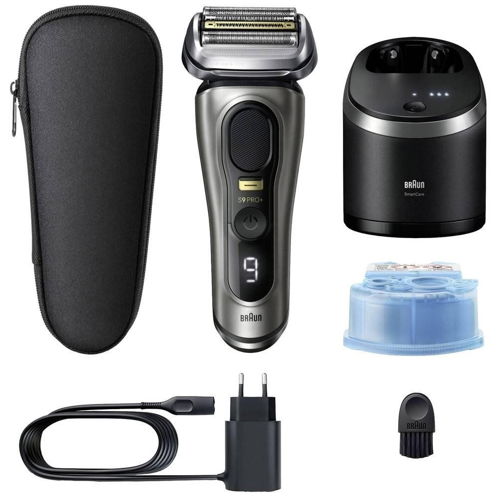 Braun Series 9 Pro+ 9565cc Wet & Dry Foil shaver Trimmer Metallic