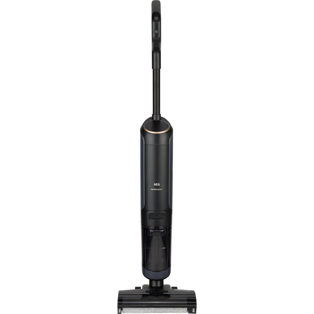AEG AW81U3DB Aspirador vertical Batería En seco y húmedo Sin bolsa Gris 4 Ah