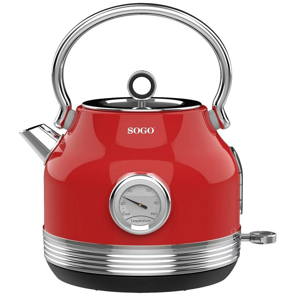 Sogo KET-SS-7760 elektrische waterkoker 1.8 L Rood