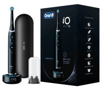 Oral-B iO Series 10 Elektrisk tandborste, 7 Rengöringslägen för tandvård, iOSense, färgdisplay, laddning