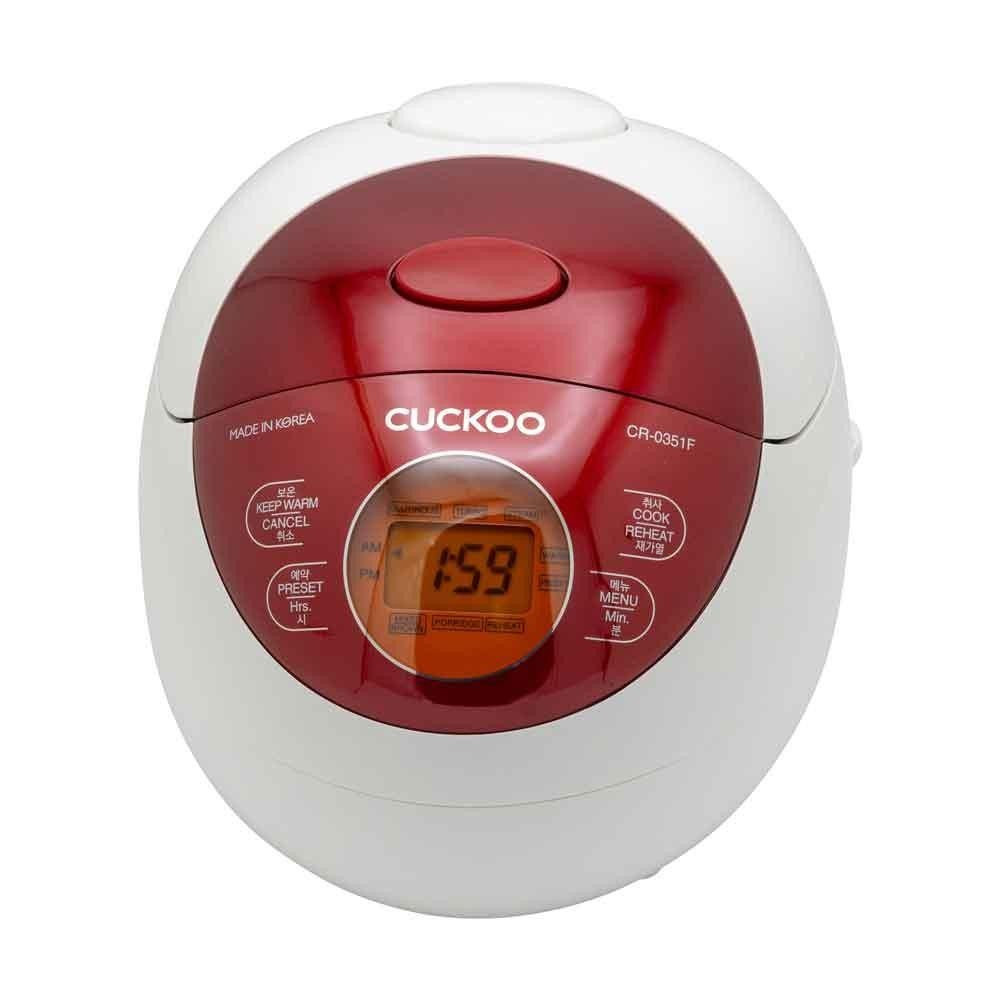 Gök CR-0351F Röd riskokare 0.54 L 425 B Röd, Vit