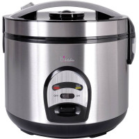 B-Kitchen Cook 200 rice cooker 4 L 700 W Stainless steel