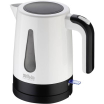 Silva Schneider KL 1025 elektrische waterkoker 1.2 L 1200 W Zwart, Wit