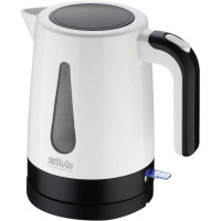 Silva Schneider KL 1025 elektrische waterkoker 1.2 L 1200 W Zwart, Wit