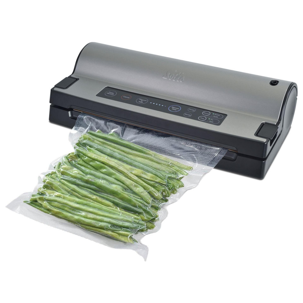 Solis Vac Prestige vacuum sealer 800 mbar Black, Stainless steel