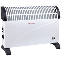 SHE SHX08TKV2000 elektrische ruimteverwarmer Binnen Zwart, Wit 2000 W Convector elektrische ruimteverwarmer