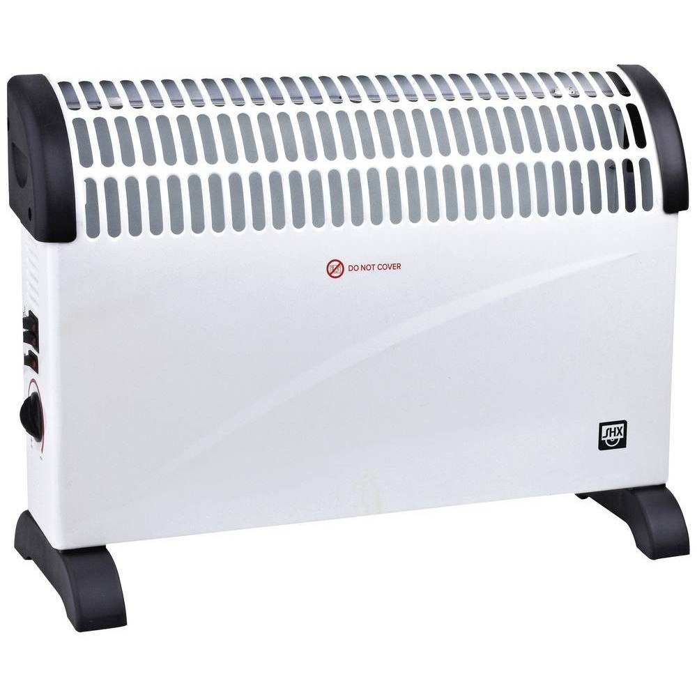 SHE SHX08TKV2000 electric space heater Indoor Black, White 2000 W Convector electric space heater