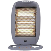 SHX SHX24HS1200 Calefactor eléctrico de espacio para interiores Gris 1200 Calefactor eléctrico de espacio de halógeno W