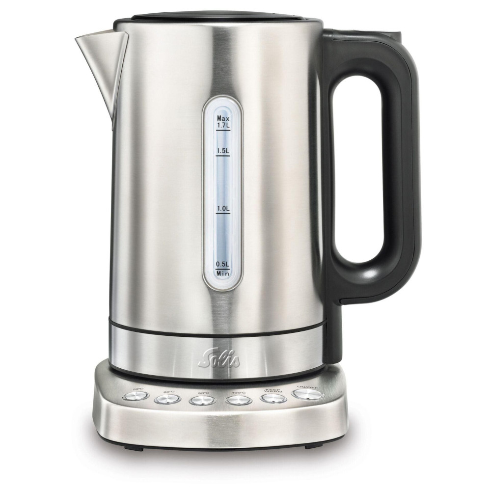 Solis Vario Temp Kettle electric kettle 1.7 L 2200 W Stainless steel