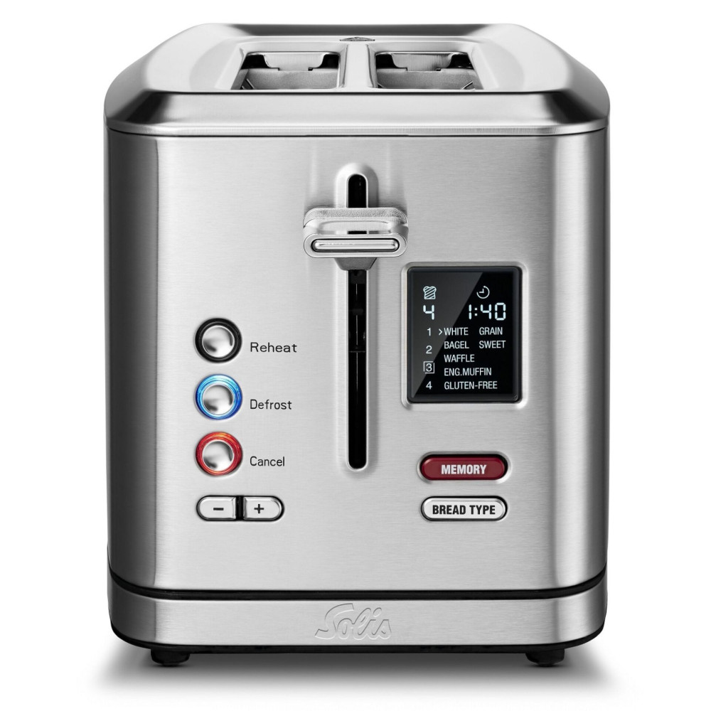 Solis Flex Toaster 2 skive(r) 950 W Rustfrit stål