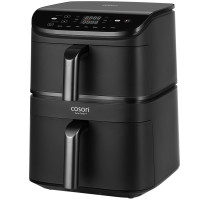 Cosori CAF-DC121-ADER Double 10.8 L Stand-alone Hot air fryer Black