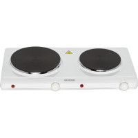 Severin DK 1042 hob White Countertop Sealed plate 2 zone(s)