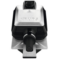 Krups FDD95D 2 waffle(s) 1200 W Black, Stainless steel