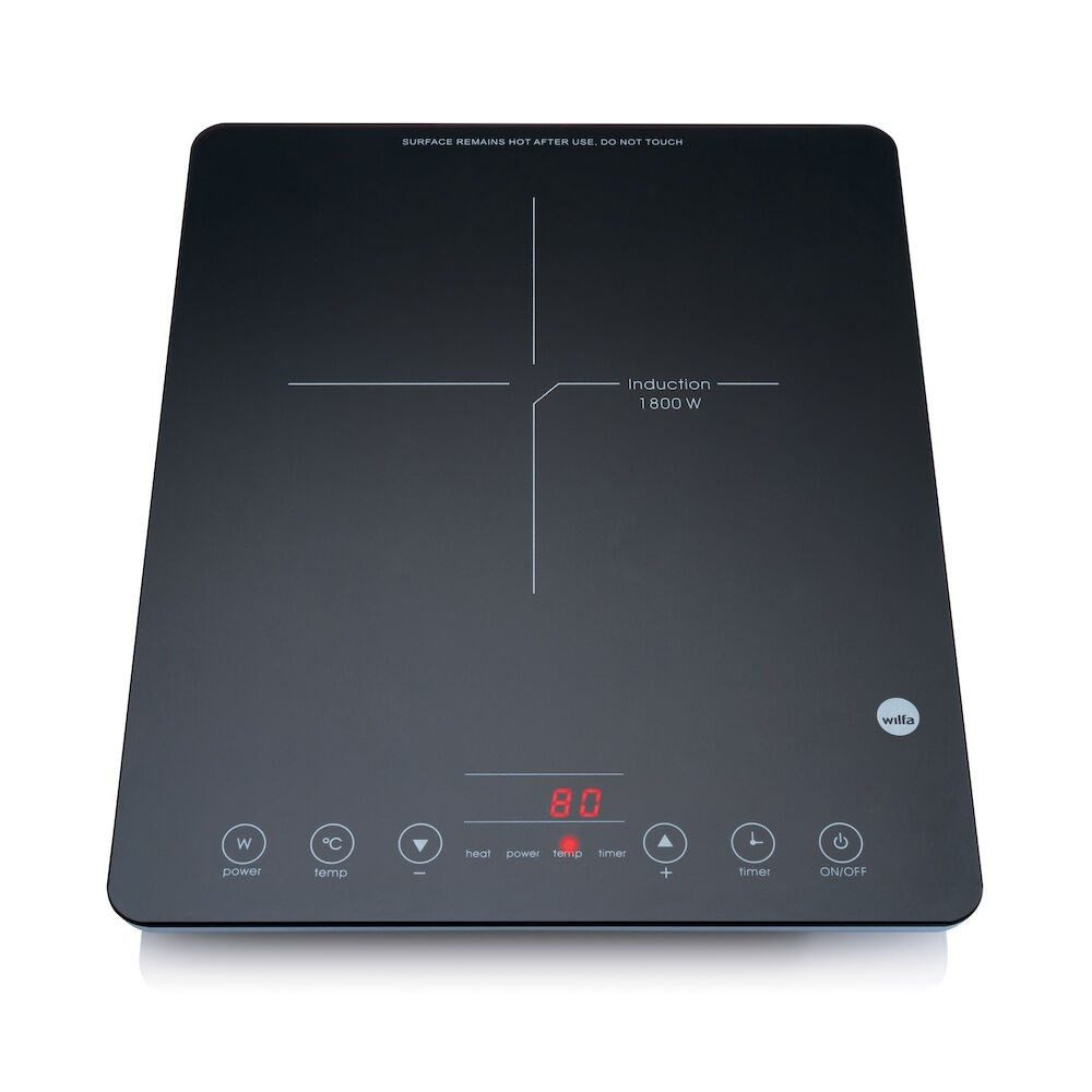 Wilfa ICP-1800B Black Countertop Zone induction hob 1 zone(s)