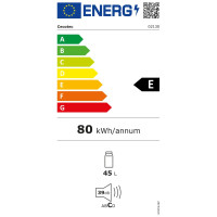 Cecotec Bolero CoolMarket TT Origin 45 Frigorífico de libre instalación 45 L Negro