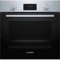 Bosch Serie 2 HBF133BR0 stekeovn 66 L Svart, Rustfritt stål