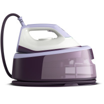 Philips 3000 Serie PSG3000/30 Dampfbügelstation 2400 W 1.4 L Keramik-Bügelsohle Violett, Weiß