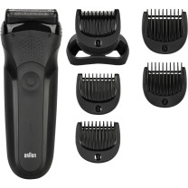 Braun Series 3 300BT Afeitadora rotatoria Recortadora Negra