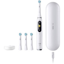 Oral-B iO Series9 Elektrische Zahnbürste für Erwachsene, oszillierend, Weiß