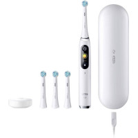 Oral-B iO Series9 Elektrische Zahnbürste für Erwachsene, oszillierend, Weiß