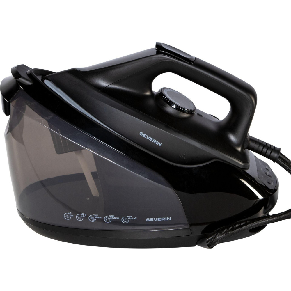 Severin BA 3192 stoomstrijkstation 2400 W 1.8 L Keramische zoolplaat Zwart