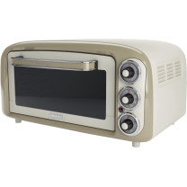 Ariete 979 Design 18 Litre Electric Oven, Suitable for 30 cm Pizza, 1380 W, 3 Cooking Positions, 60 Minute